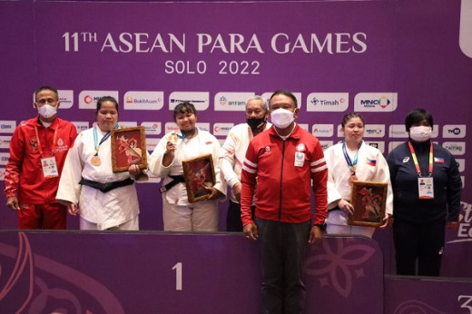 GoNews - Puji Judo Tuna Netra Lampaui Target, Menpora Amali Sebut Indonesia  Masih On The Track Menuju Juara Umum
