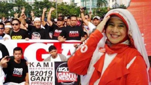 Usai Tablig Akbar Ustaz Abdul Somad, Neno Warisman Bakal Deklarasi 2019GantiPresiden di Pekanbaru
